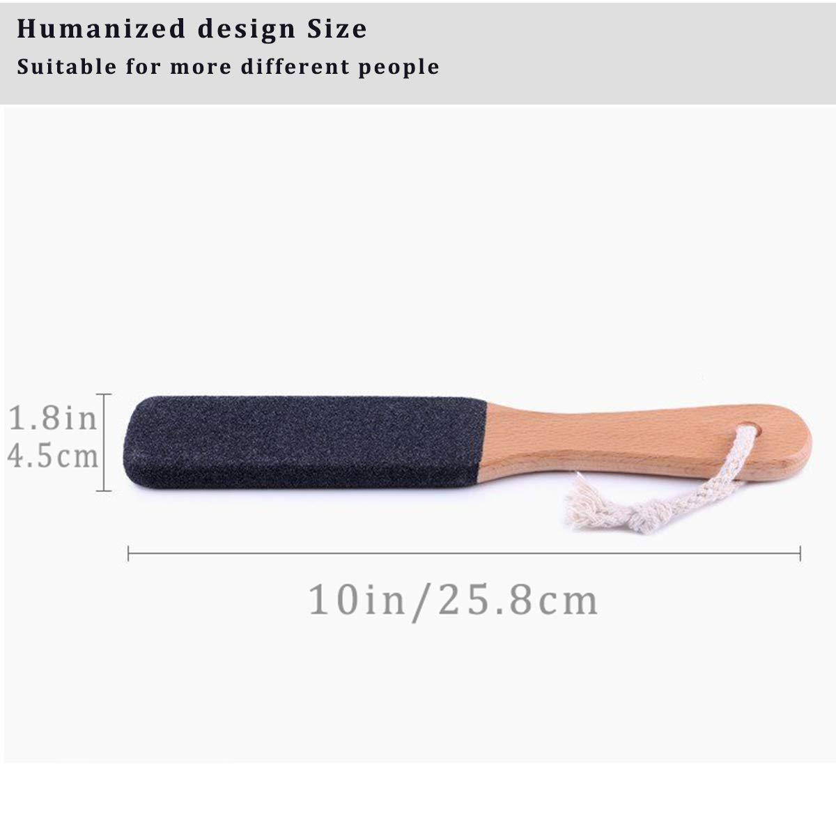 Professional  Wood Foot File Pumice Stone Callus Remover Foot Scrubber Pedicure Foot Rasp Removes