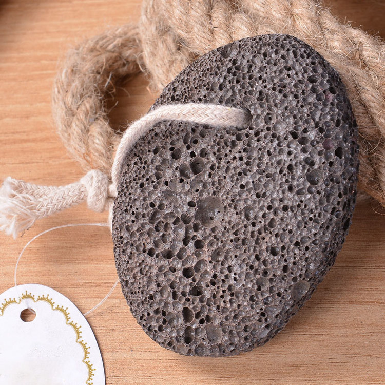 Wholesale Natural Lava Turkish Volcan Black Pumice Stone For Feet Cleaner Skin Callus Remover