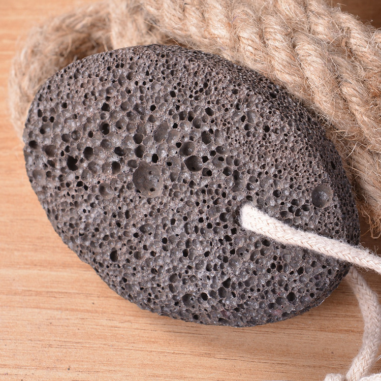 Wholesale Natural Lava Turkish Volcan Black Pumice Stone For Feet Cleaner Skin Callus Remover