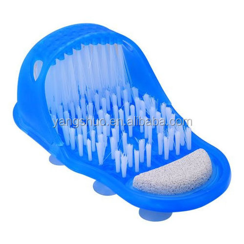 Feet Cleaner Simple Foot Scrubber Feet Shower Spa Easy Feet Cleaning Brush Exfoliating Foot Massager Slipper