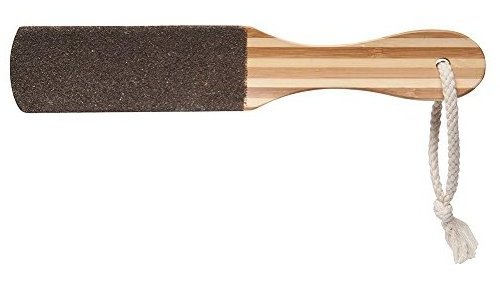 Wood Pedicure Rub Callus Pumice Stone Foot File