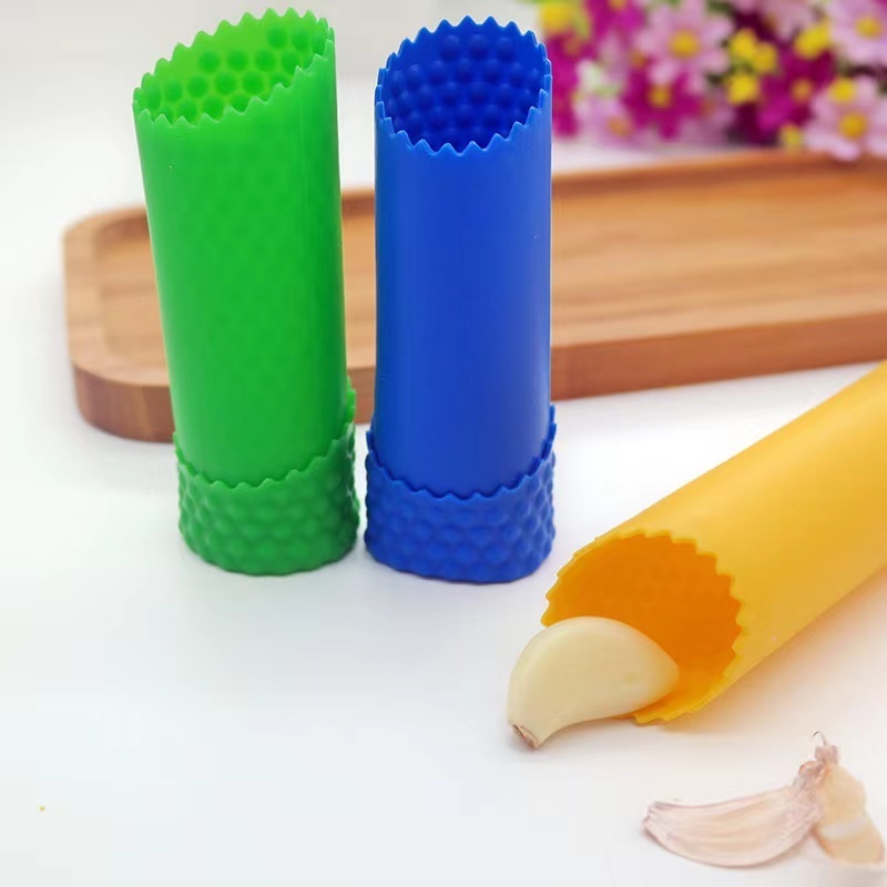 Peel Garlic cloves Silicone Tube Roller Peeling Without Smell From Hands! Odor free Kitchen Tool Innovative Design