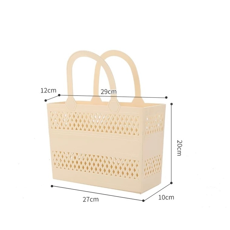 Large Bags Women Handbags Ladies 2023 PVC Jelly Tote Bag Candy Handbag Wholesale Waterproof Handbag Women's Shoulder