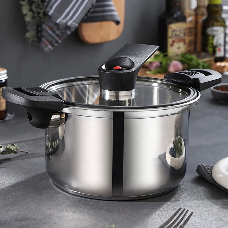 Amazon Top Selling Multifunction 304 Stainless Steel Non Stick Micro Low Pressure Cooker