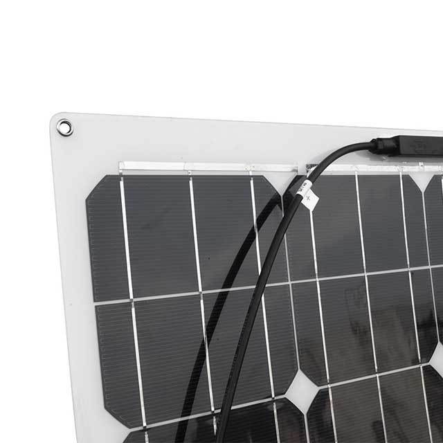 Wholesale 12V 24V Solar Panel 50W 80W 100W 120W 160W 200w Monocrystalline flexible solar panel