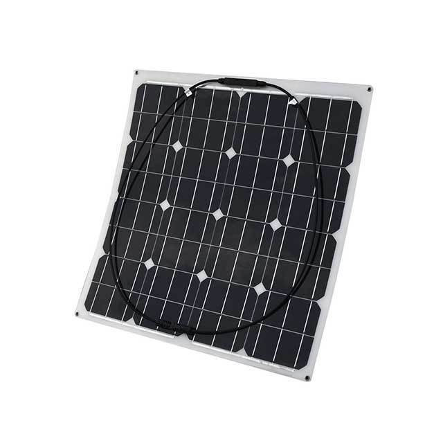 Wholesale 12V 24V Solar Panel 50W 80W 100W 120W 160W 200w Monocrystalline flexible solar panel