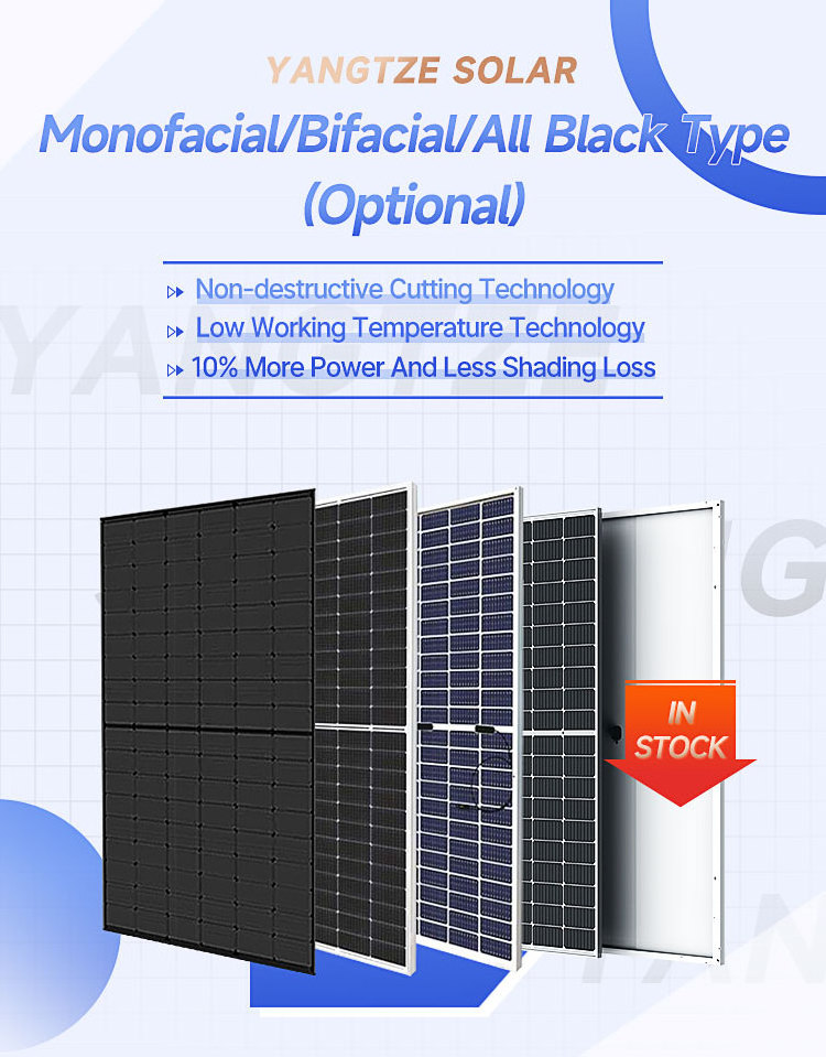 High efficiency PV Module Half Cell 450W 550W 560W 565W Mono cigs Solar Panel price Solar cell System Panels suppliers