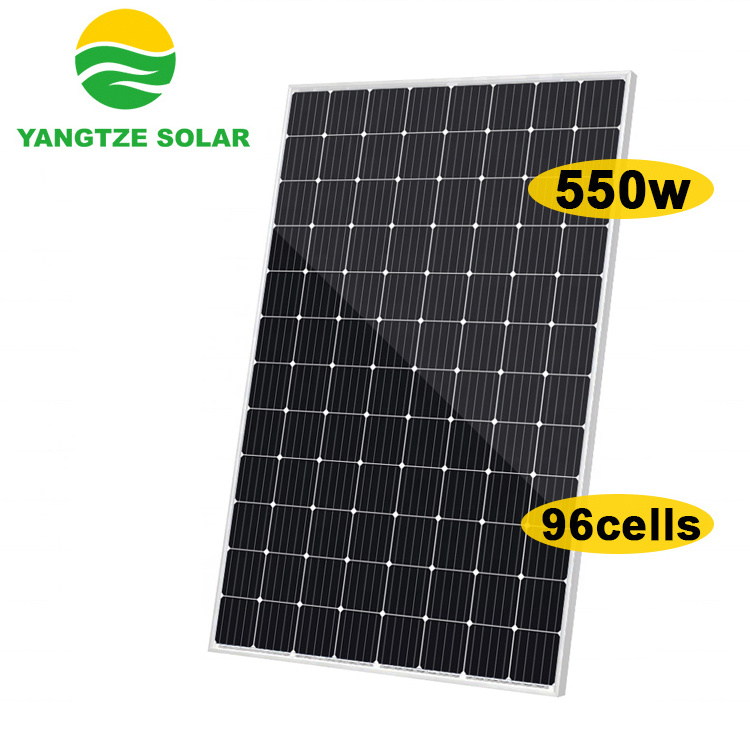 Yangtze 500w big power solar panel monocrystalline 500w panel