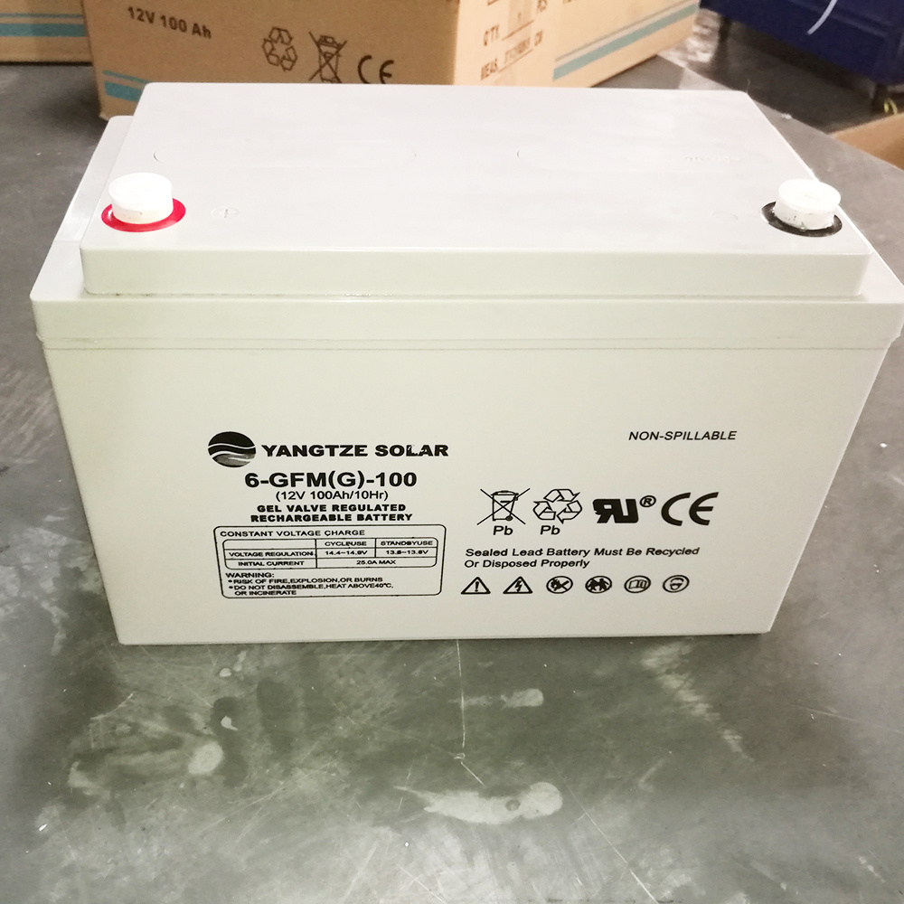 Lead Crystal Battery UPS Battery 12V  100Amp Gel Battery