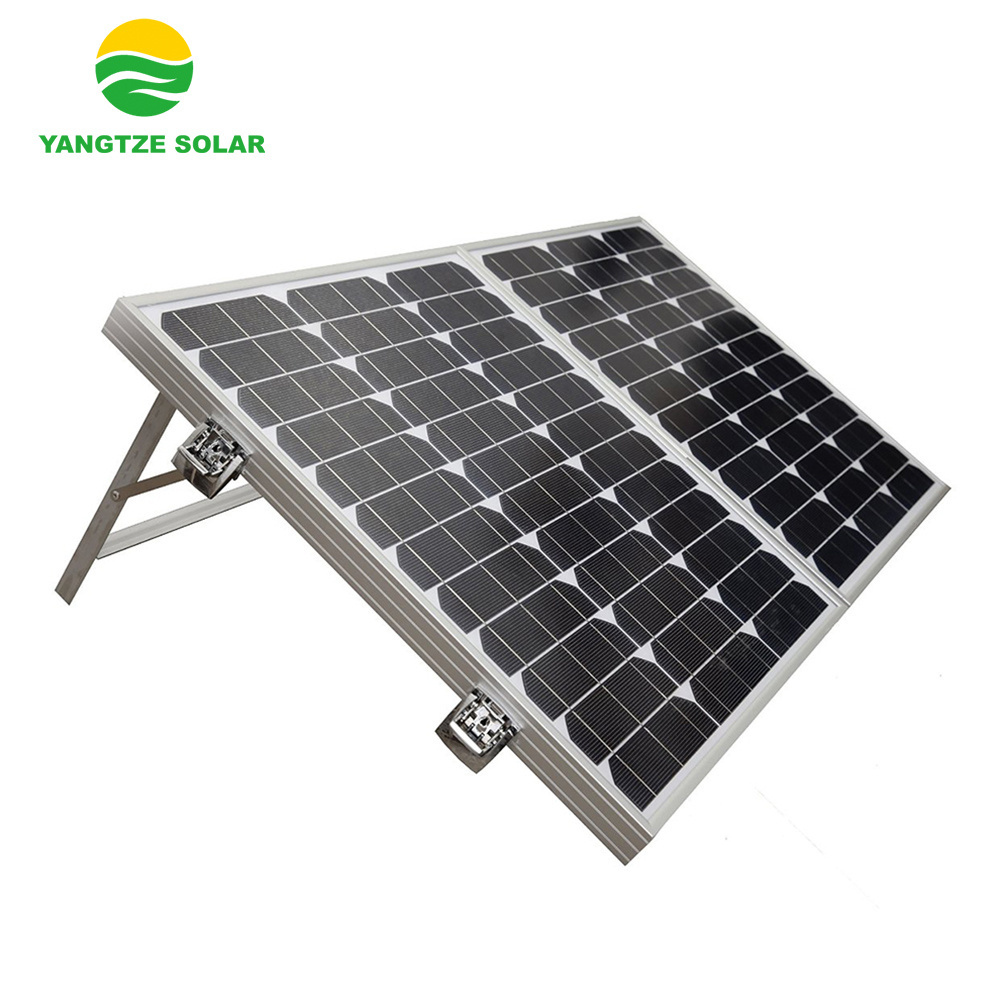 Folding 18V 100W  Solar Panel 12V Battery Charger For Camping  80W 120W 140W 160W 200W 250W