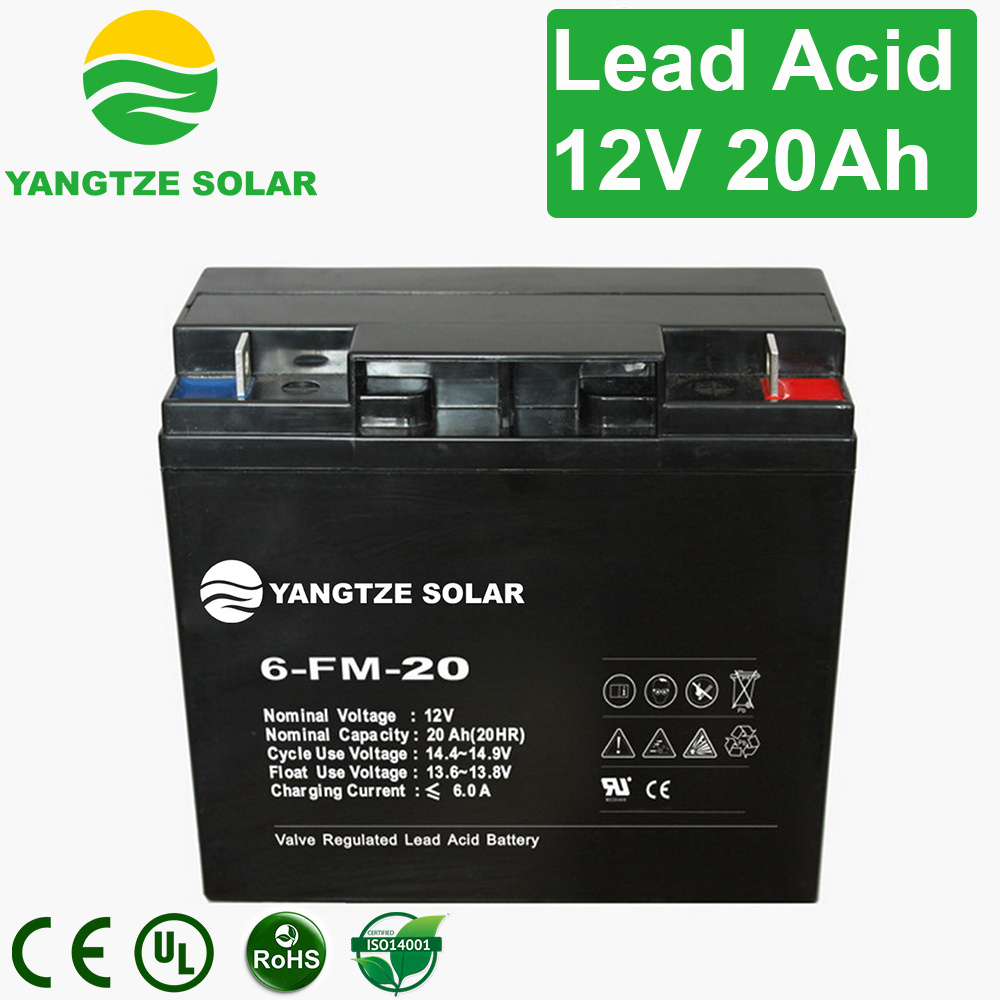 Yangtze Deep cycle electric scooter 12v 20ah 20hr battery