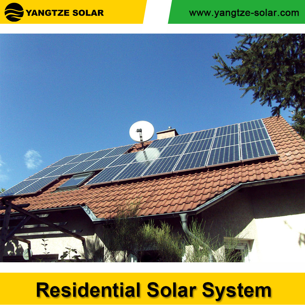 Complete Set Solar Energy System 5kw hybrid off grid solar panel system  3KW 5KW 8kw 10KW Solar Power System for Hom