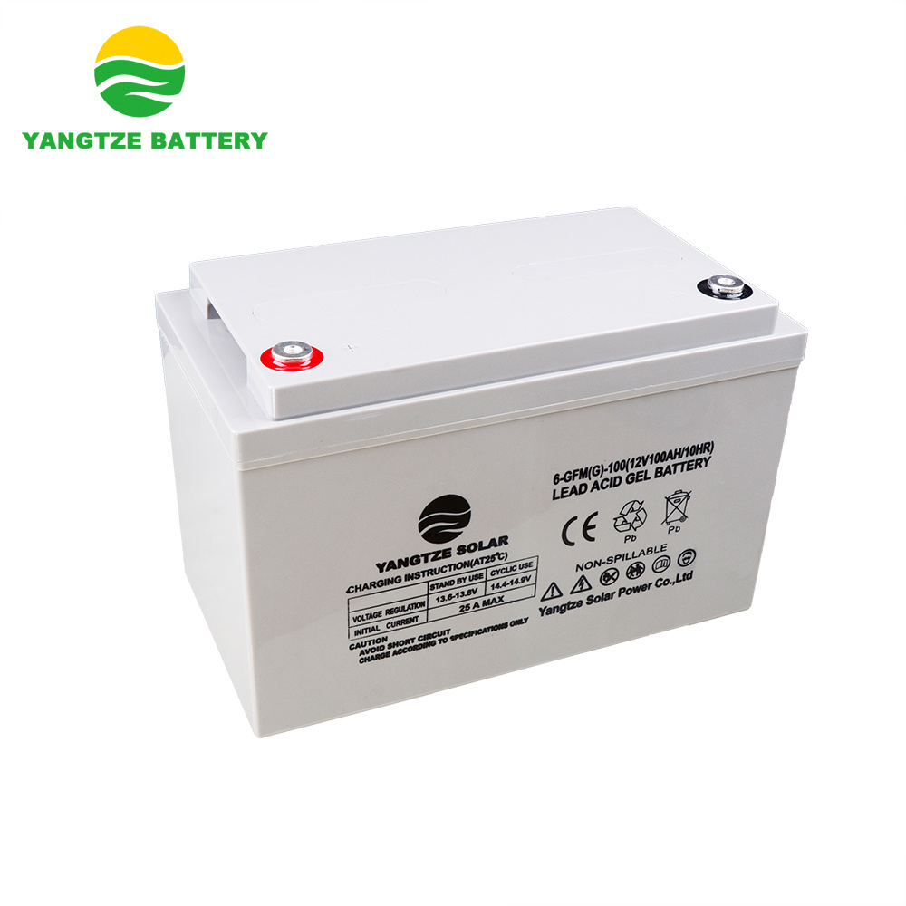 12V Battery Gel 100Ah 150Ah 200Ah 250Ah Deep Cycle Battery AGM Sealed Lead Acid Battery For Solar System