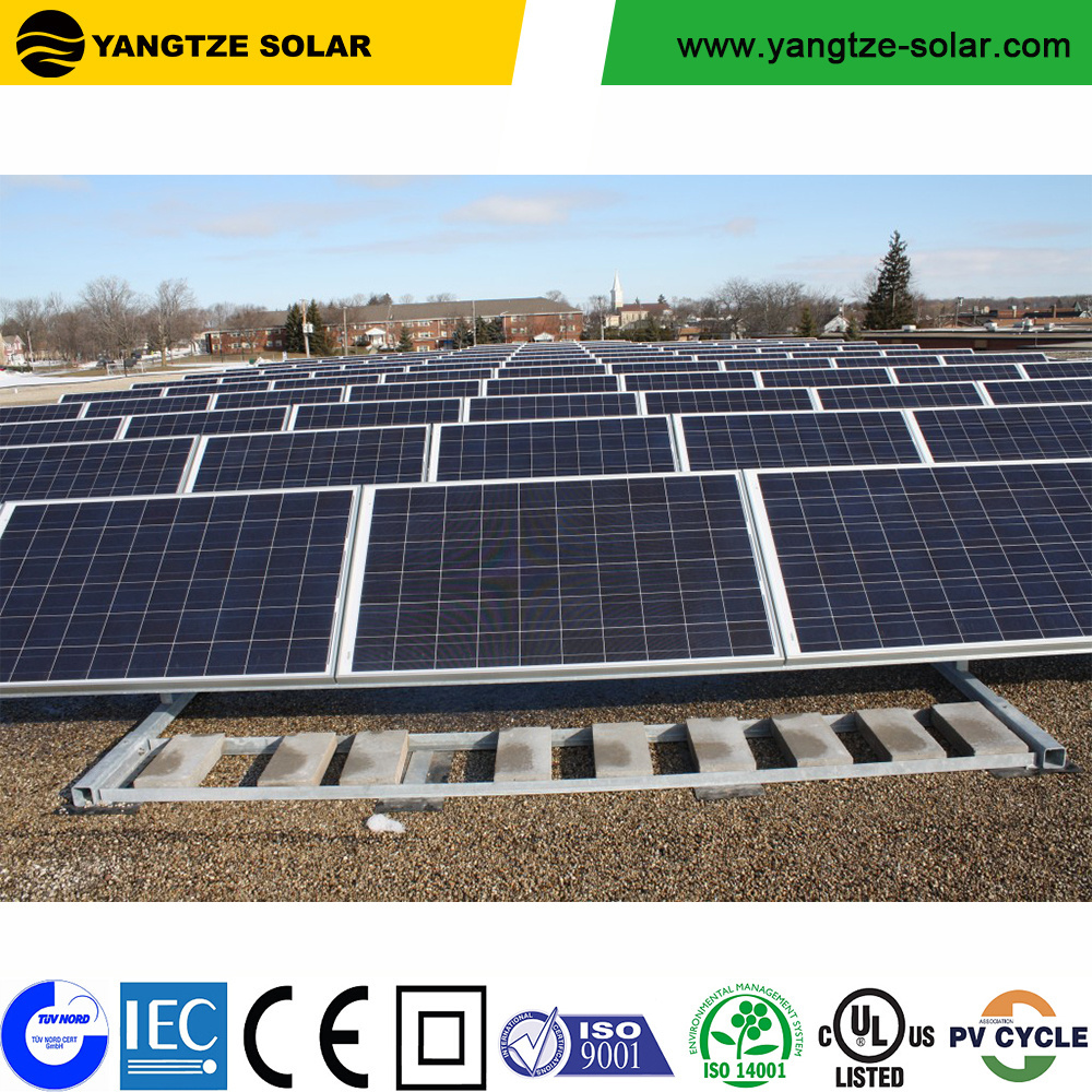 Free shipping highest efficiency 500w 1000w 10000kw monocrystalline solar panels direct price in China