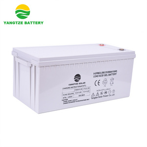 Free maintenance gel battery 12v 200ah salt water battery