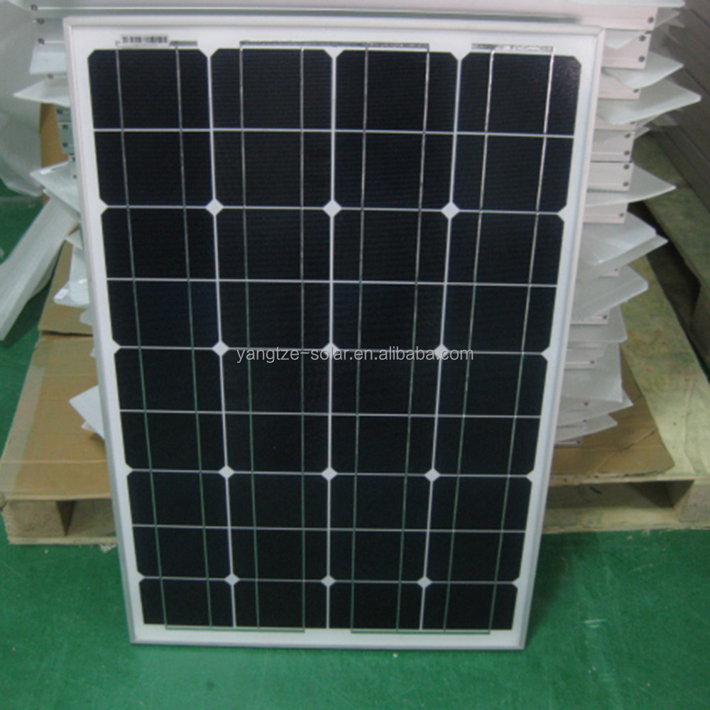 free shipping mono solar panel 50w for sale