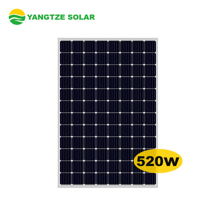 Yangtze solar free shipping monocristaline solar panel 500w 1000w