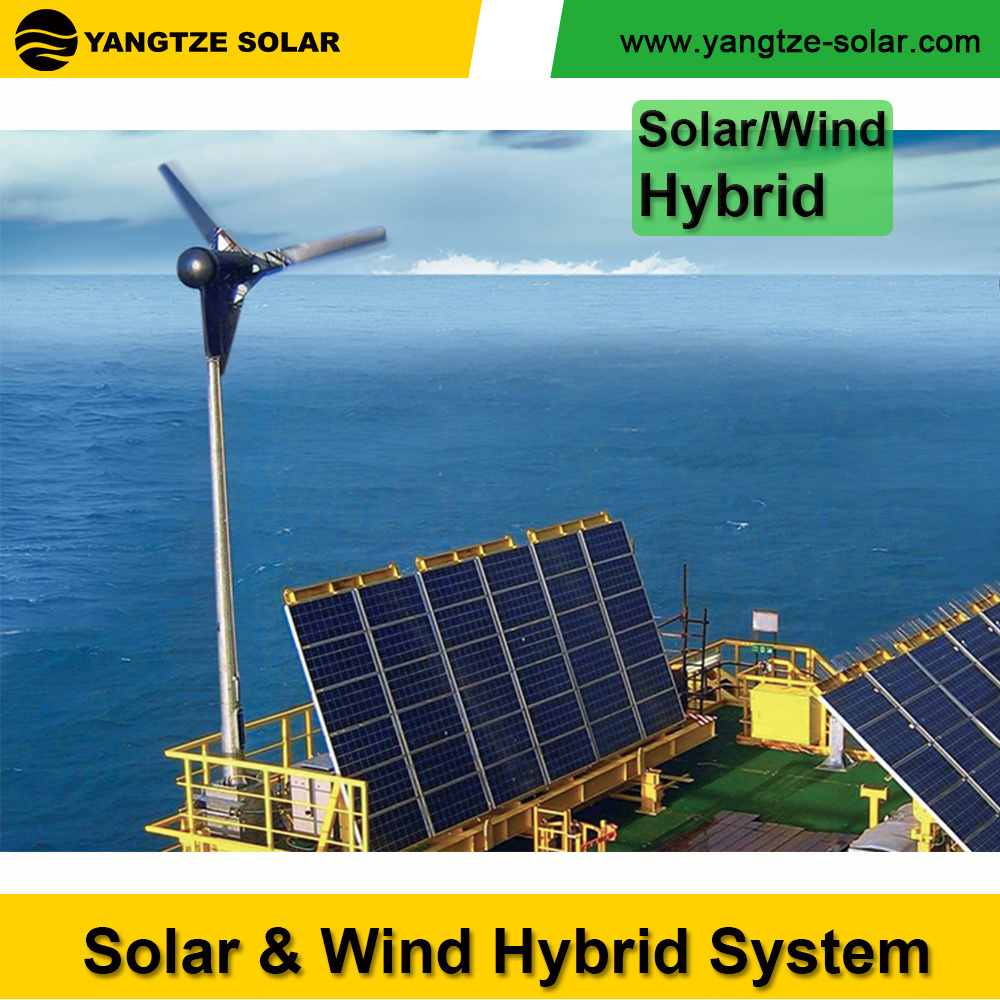 new design 5kw off grid solar and wind system