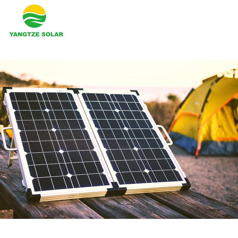 Top high efficiency portable foldable solar panel 100w