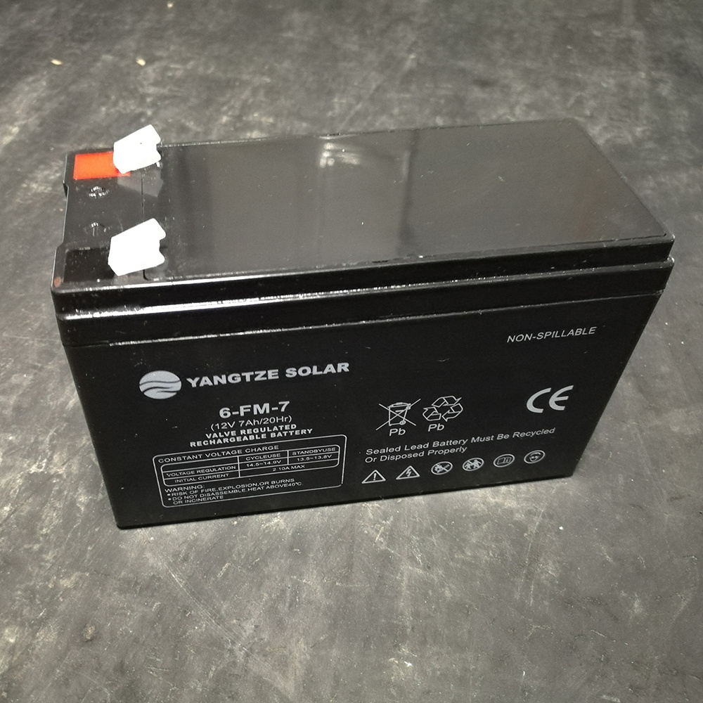 12v 7ah sealed battery for elevator