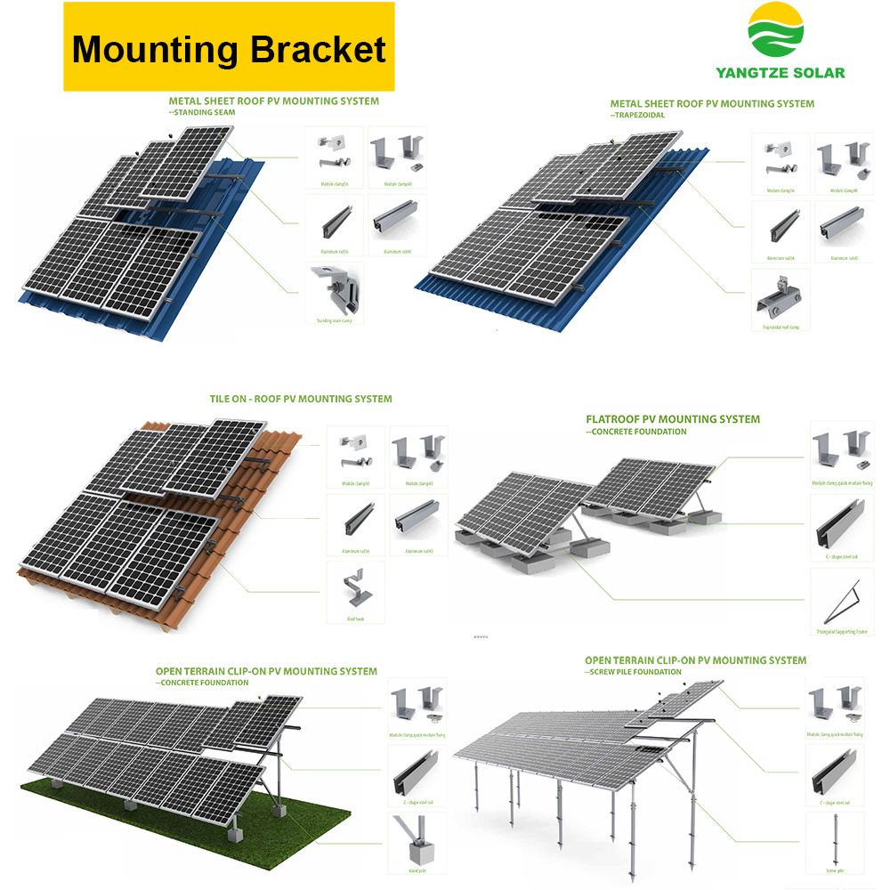 Free shipping 10kw hybrid solar energy system