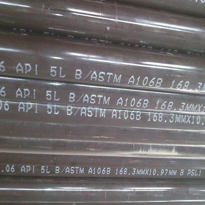 Black Pipe Sch40 API 5L Gr. B Carbon Steel Seamless Pipe with Be