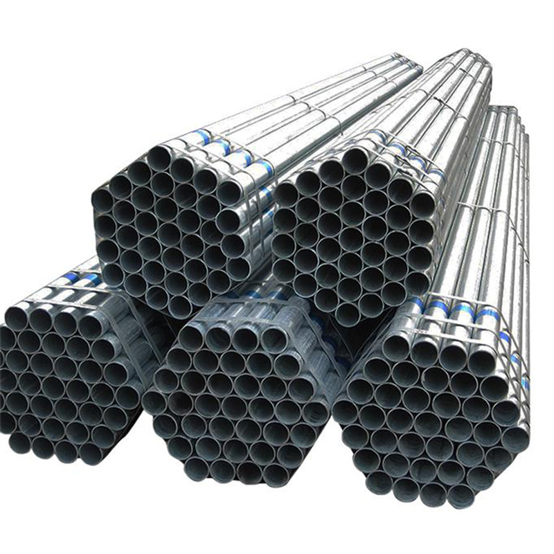 High quality and low price Large Diameter Galvanized Steel Round Pipe 12 galvanized culvert pipe