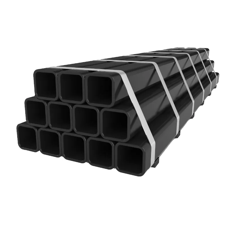 50*30 mm- 800*300 mm W.T 2.5-30 mm JIS G3466 Carbon Steel Square Pipes General Structural Tubes