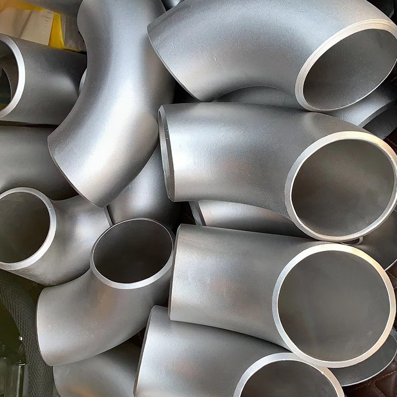 AISI SS321 316 304 Stainless Steel Seamless / Welded Pvc Pipe Connectors And Elbows Pipe Elbow