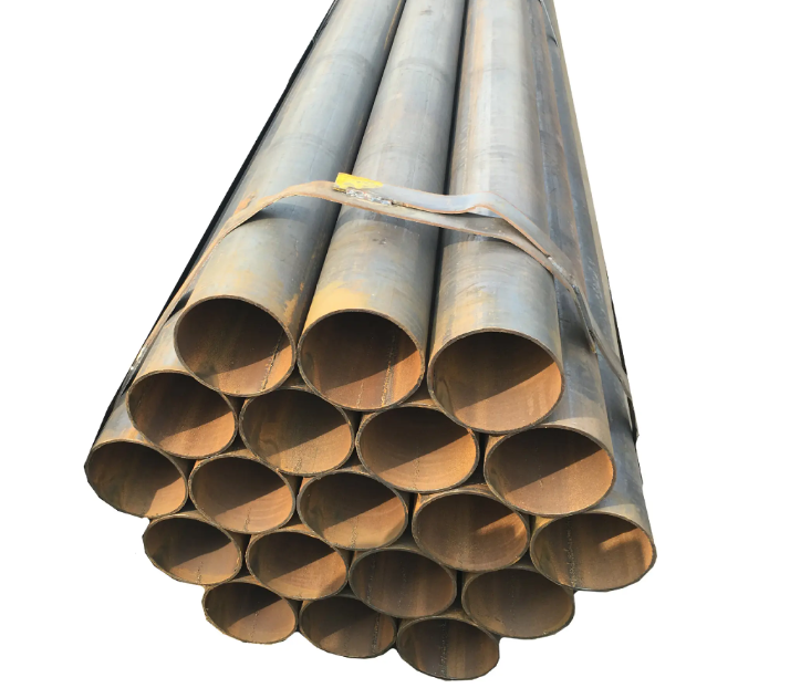 Best Quality S235J0H S235J2H ERW Pipe 6'' 8'' 10'' ERW Welded Steel Pipes iron pipe