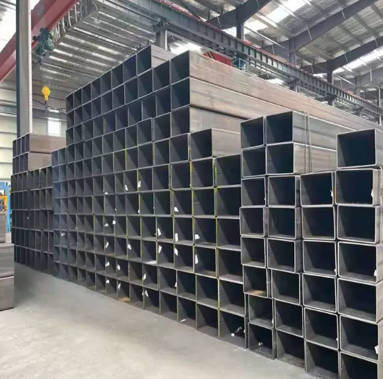 50*30 mm- 800*300 mm W.T 2.5-30 mm JIS G3466 Carbon Steel Square Pipes General Structural Tubes