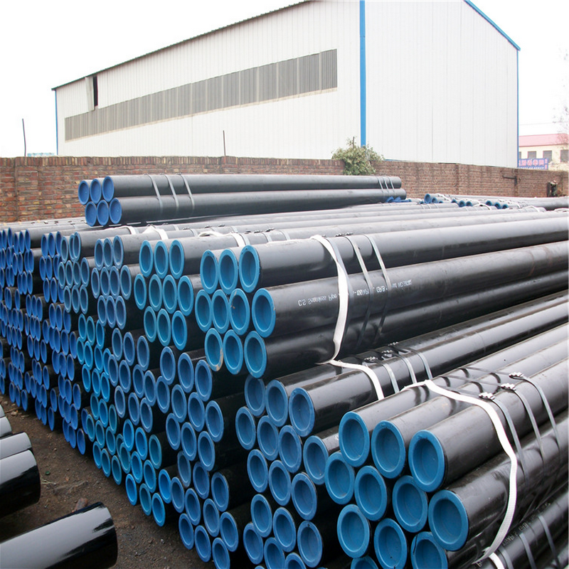 Black Pipe Sch40 API 5L Gr. B Carbon Steel Seamless Pipe with Be