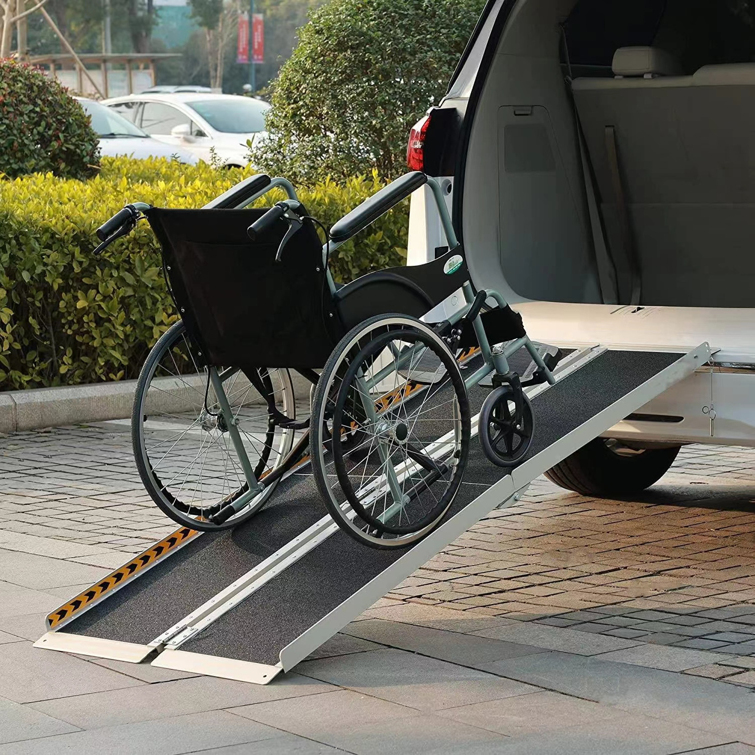 Best quality aluminum ramp for wheelchair folding wheelchair ramp portable Step