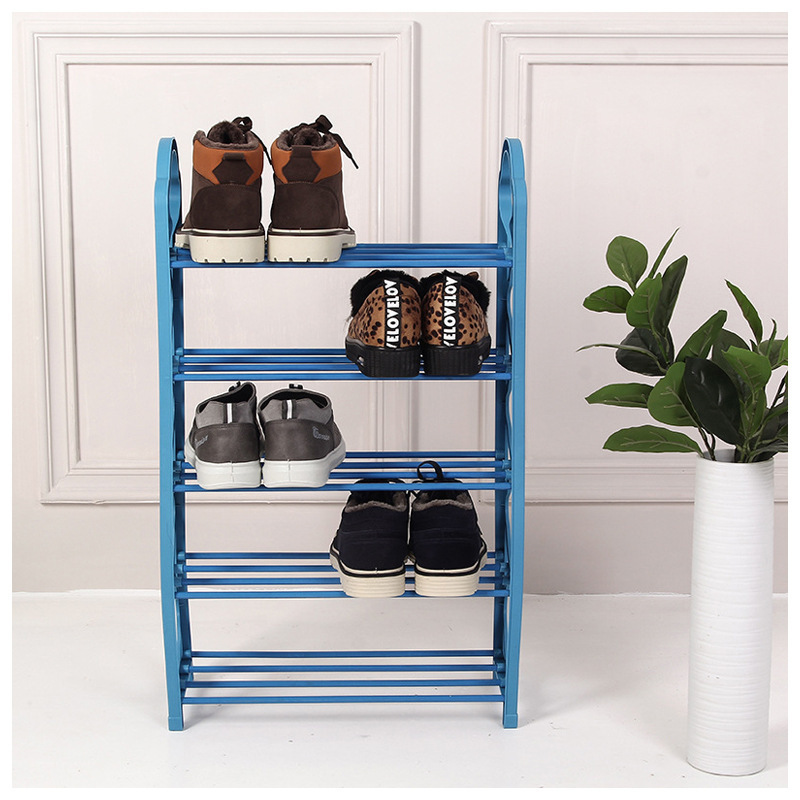 Cross border dormitory shoe rack, simple multi-layer household dormitory storage rack