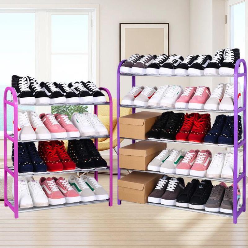 Cross border dormitory shoe rack, simple multi-layer household dormitory storage rack