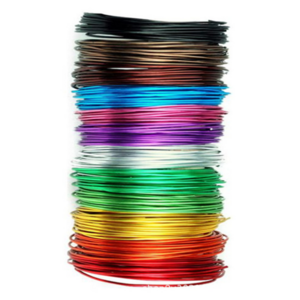 colorful Aluminum Soft Diy jewelry making craft wire Craft Aluminium Bonsai Wire