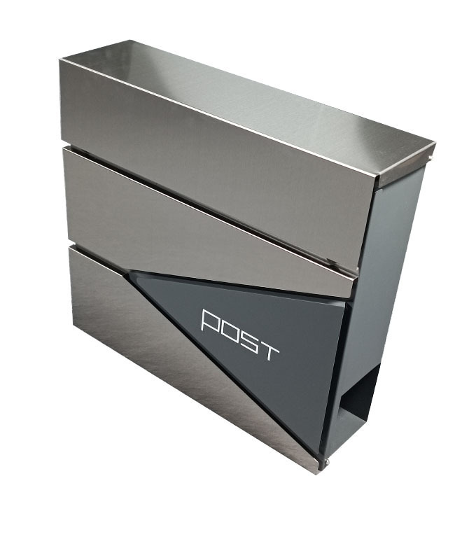 China Supplier Wholesale Stainless Steel Mailboxes/  Letterbox With Post Mailbox Standing