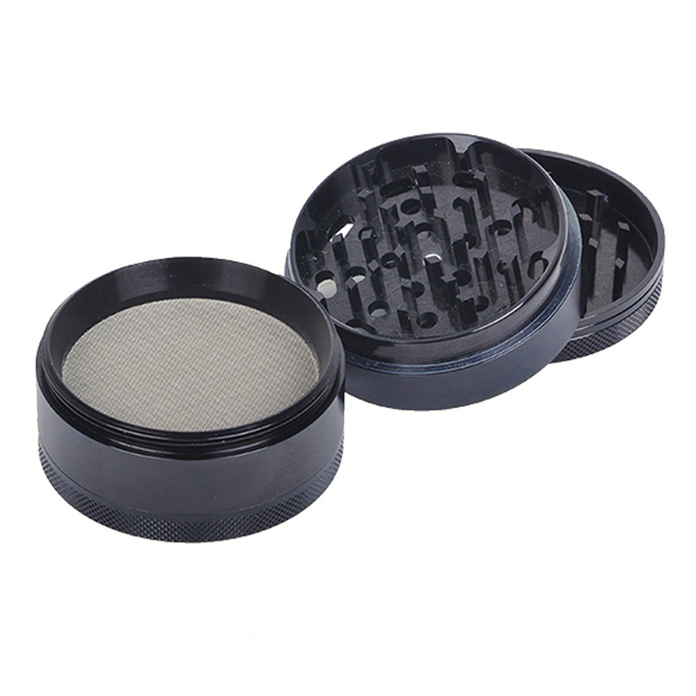 metal 4 Layer 63mm Smoke Grinders Smoking Pipe Grinders logo custom grinder