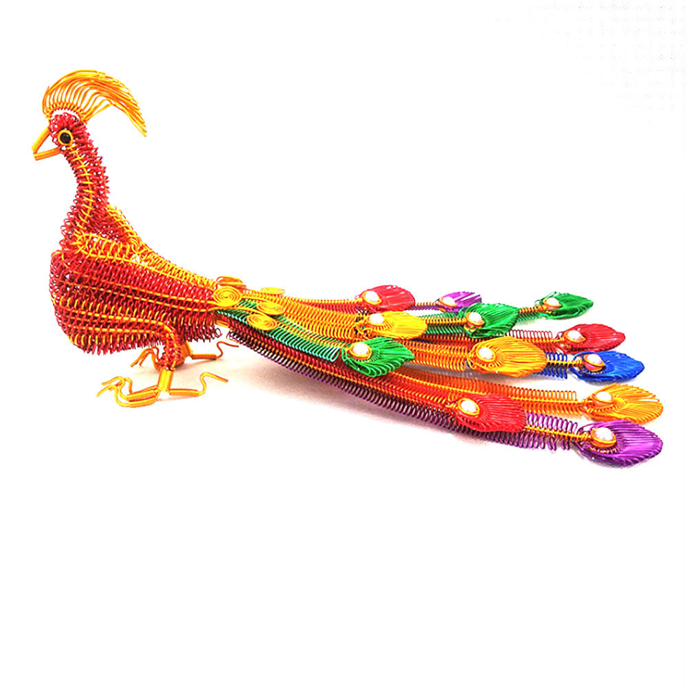 New Products Birthday Gift Aluminum Wire Craft Peacock Art and Craft