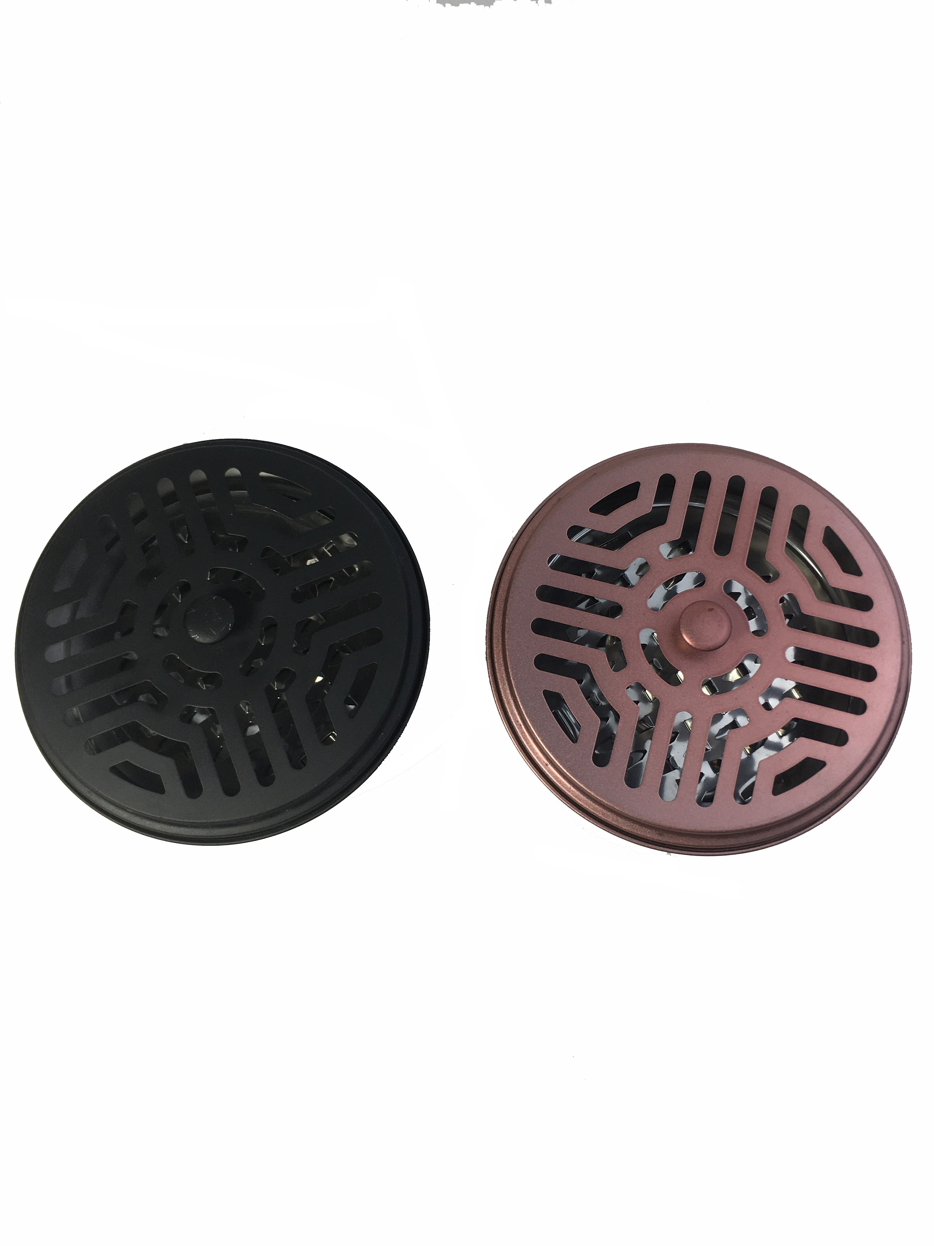 Stainless steel mosquito repellent box round portable mosquito incense burner with lid outdoor windproof