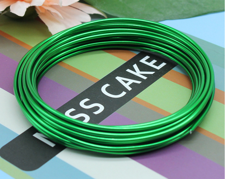 colorful Aluminum Soft Diy jewelry making craft wire Craft Aluminium Bonsai Wire