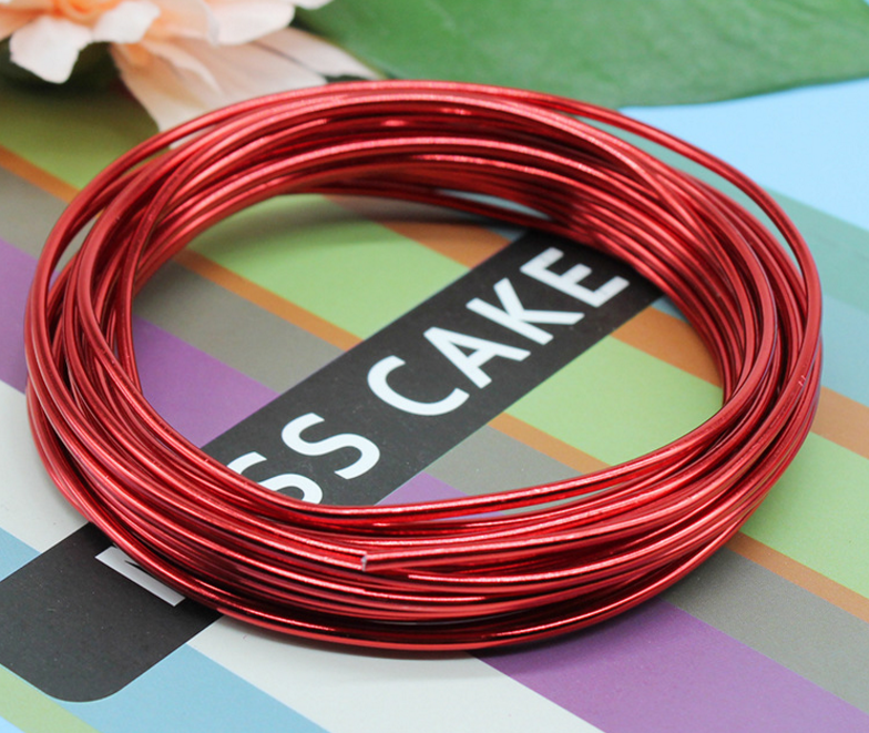 Diy colorful craft aluminum wire jewelry process material wire soft aluminum wire