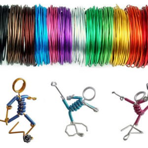 Diy colorful craft aluminum wire jewelry process material wire soft aluminum wire