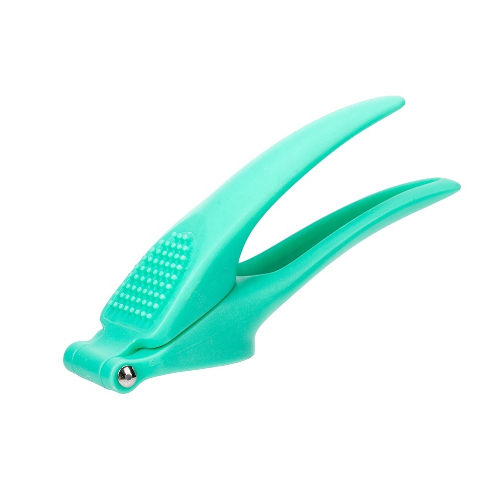 PP Handle Handheld Garlic Mincer Ginger Crusher Garlic Press For Kitchen