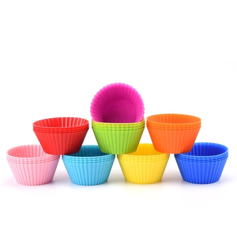 Reusable DIY Cake Mold Silicone Pastry Muffin Cupcake Non Stick Baking Mould