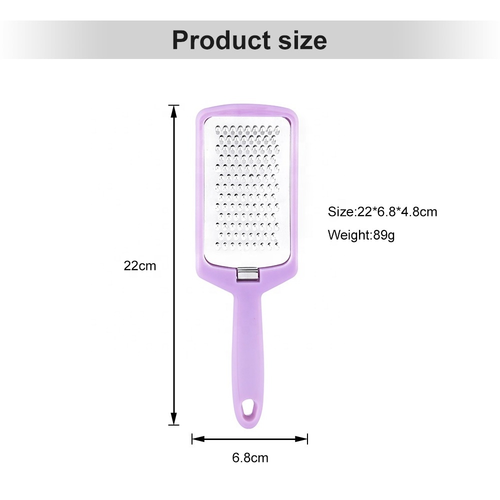 Kitchen Gadget Stainless Steel Box Grater Kitchen Fruit Vegetable Grater With Container Box