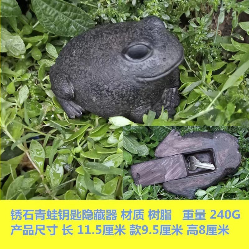 Garden Hide A Spare Key Camouflage Stone Fakee Rock Hidden Key Box For Outdoor Yard fakee rock for Spare keys