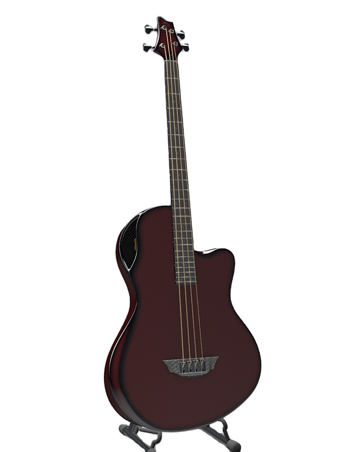 acoustic carbon fiber bass guitar