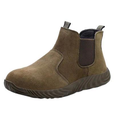 Great Material Hiking Slip On Steel Toe Lightweight Safety Shoes