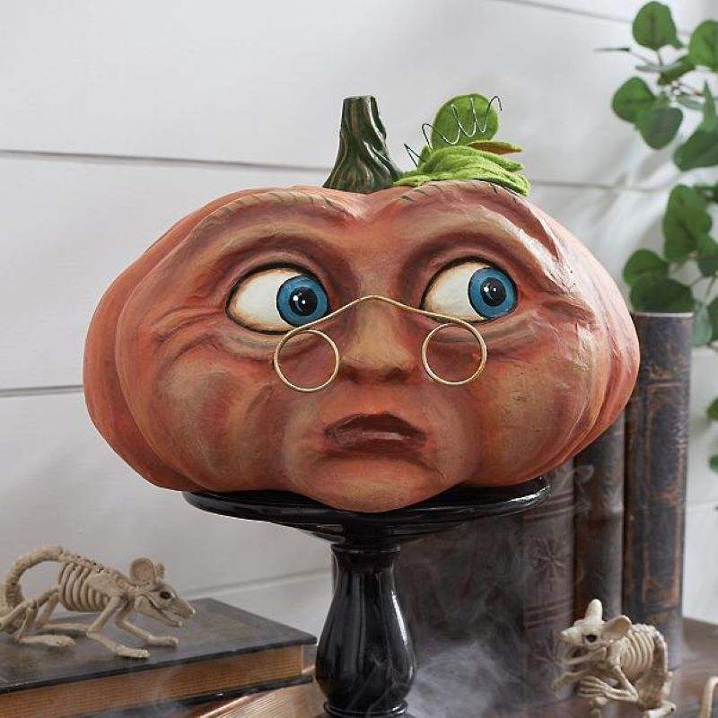 Hot selling Halloween Pumpkin outdoor decoration ghost party yard decoration pumpkin head yard decoration